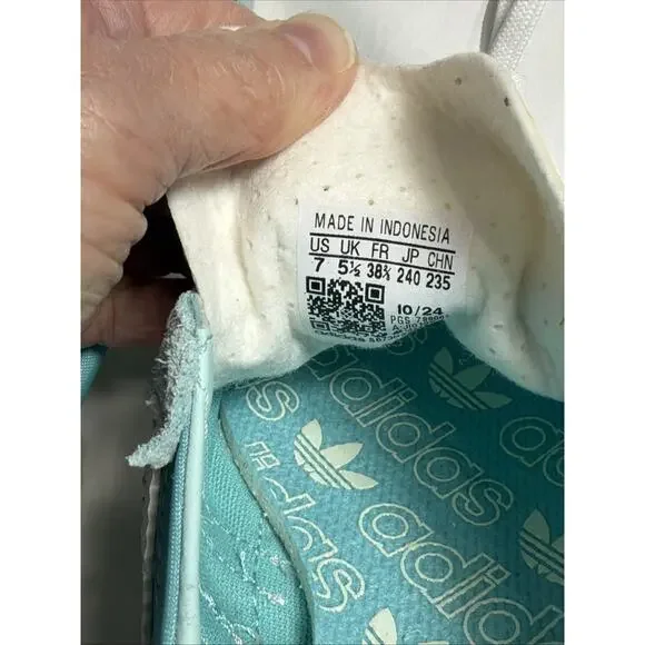 Women’s Adidas Original SL 72 OG W - Easy Mint Sneakers Size 7 - NWOB - Picture 10 of 15